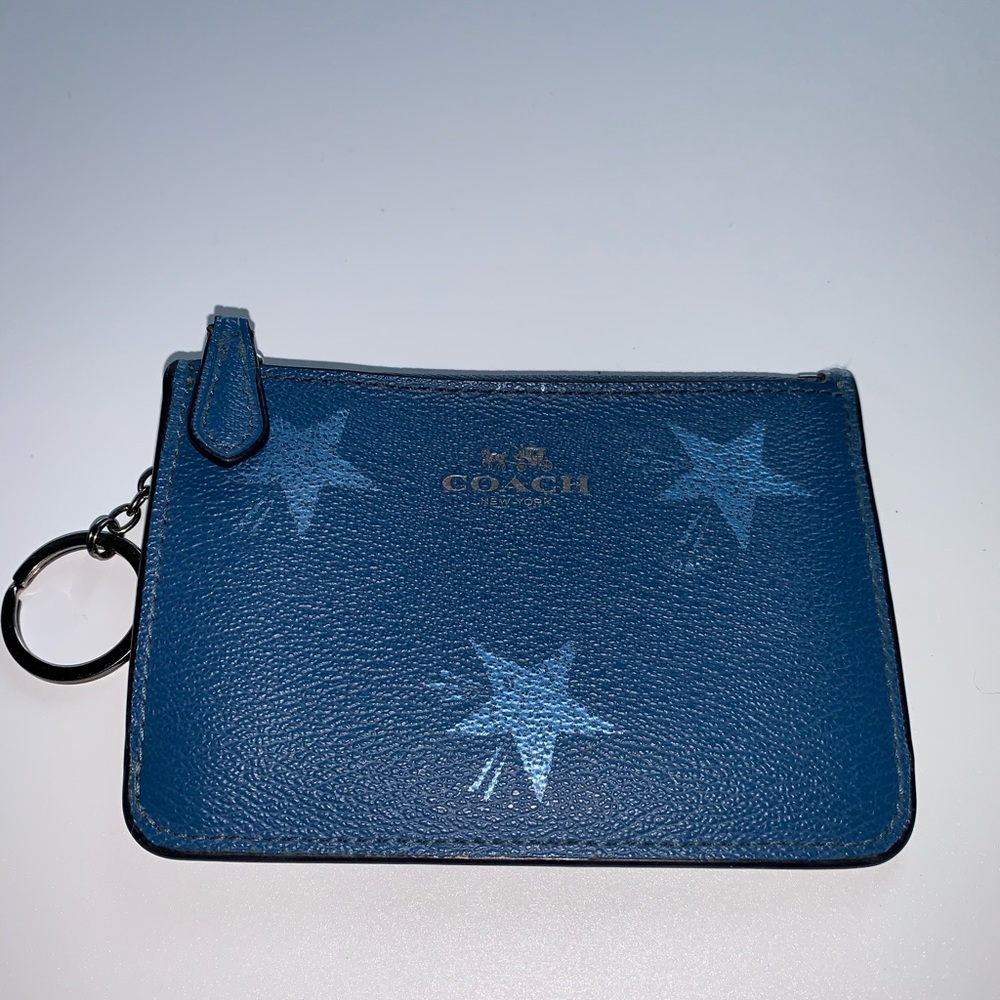 Vintage Coach shooting star card holder